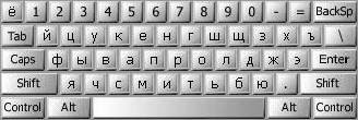 russian on screen keyboard for windows 10