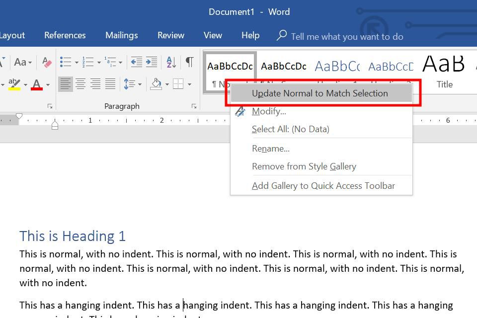 how to do hanging indent on word for mac